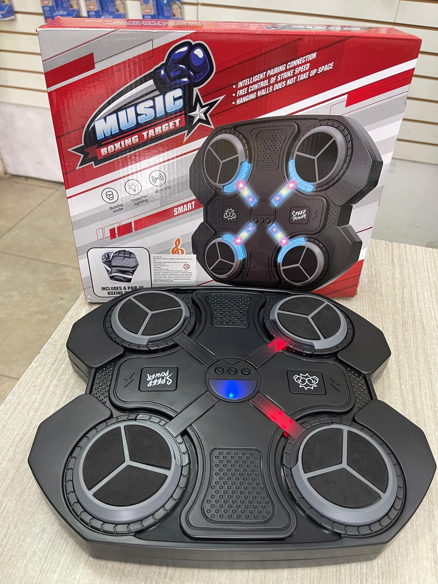 Maquina De Boxeo Musical Bluetooth