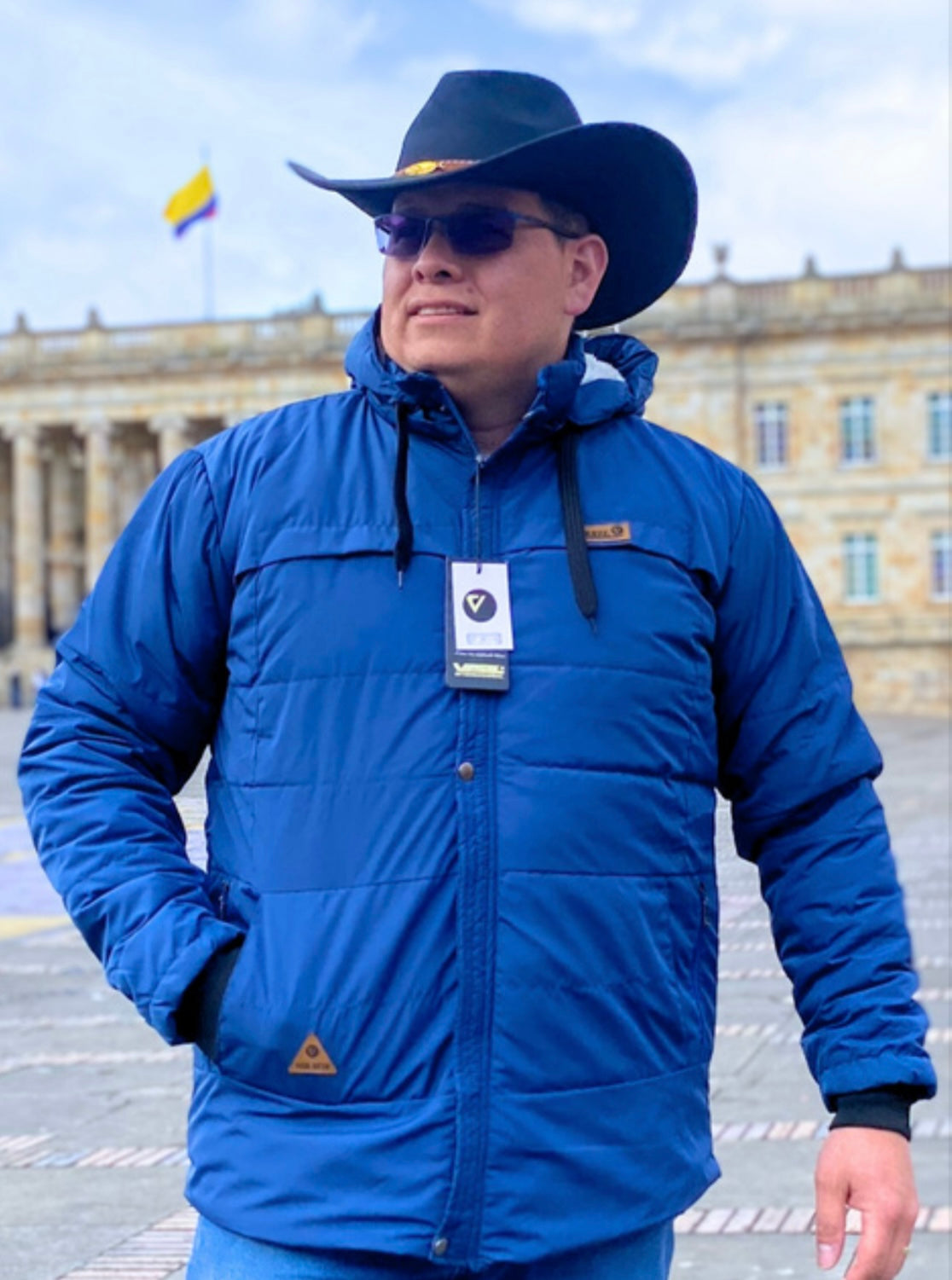 Chaqueta Ovejera Impermeable Hombre