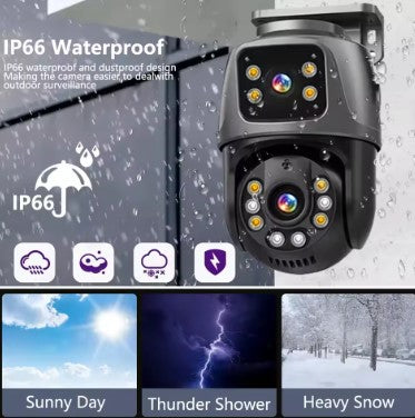 Camara Doble Lente Ptz 360°