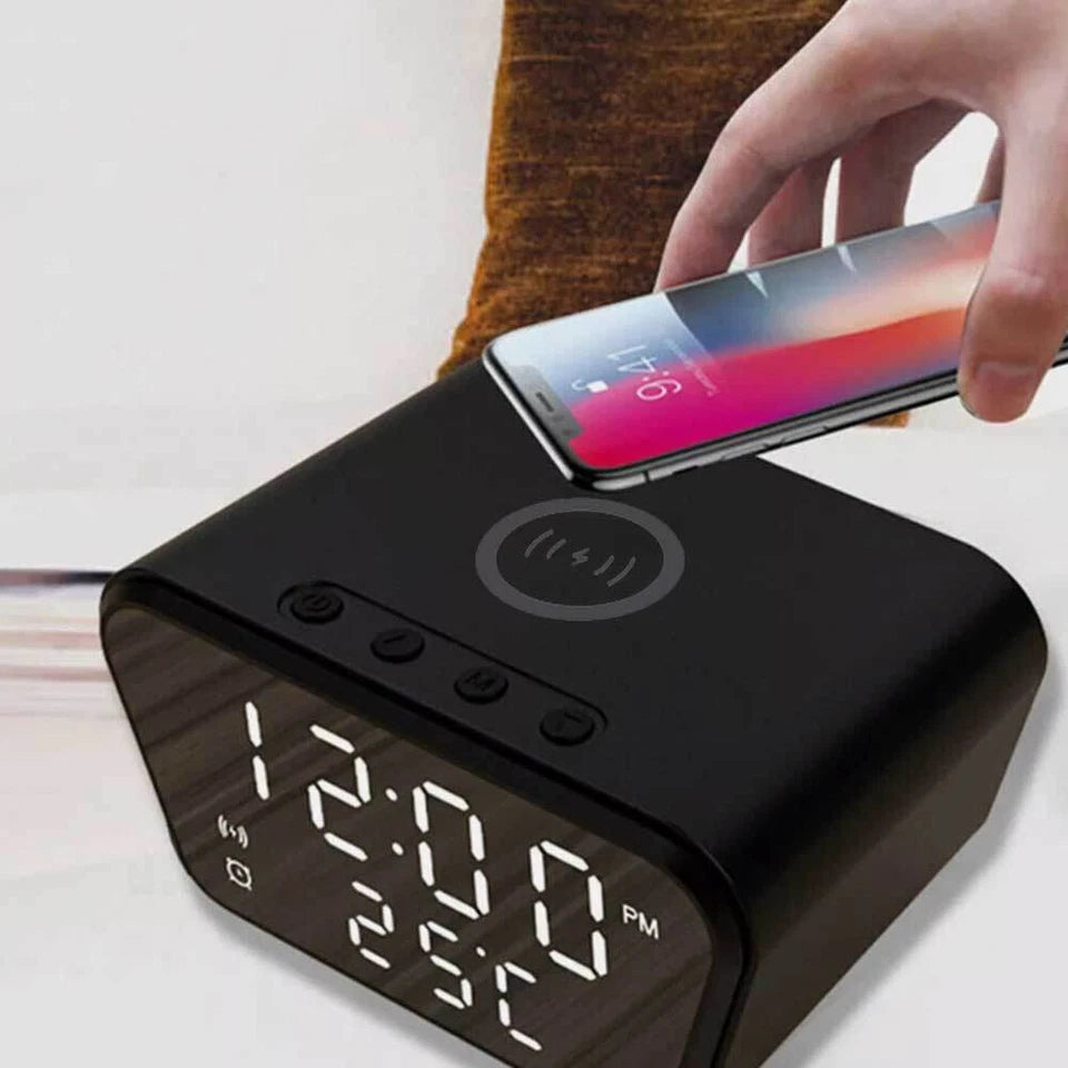 Reloj Despertador con Cargador Integrado