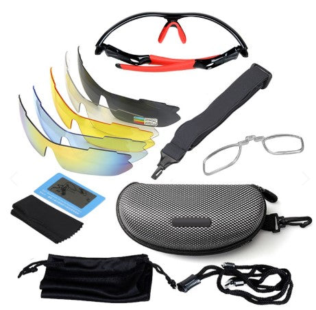 Gafas Deportivas Ciclismo 5 Lentes MJ418
