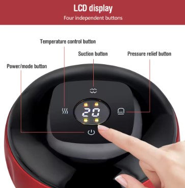 Masajeador Eléctrico de Ventosa