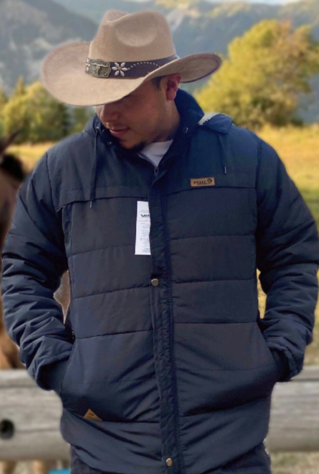 Chaqueta Ovejera Impermeable Hombre