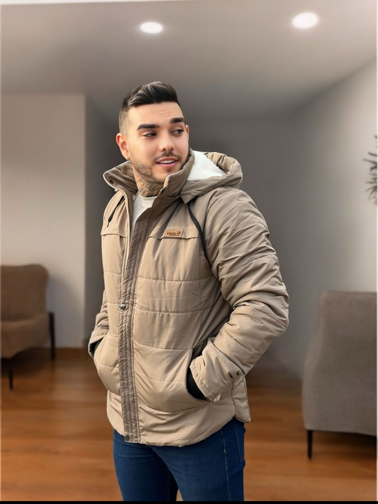 Chaqueta Ovejera Impermeable Hombre