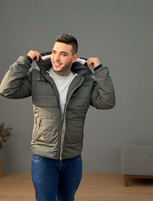 Chaqueta Ovejera Impermeable Hombre