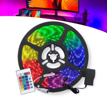 CINTA LED 5 MTROS MULTICOLOR